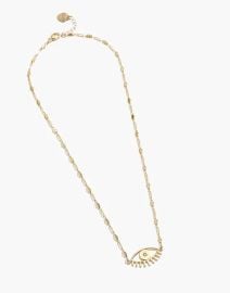 Katie Dean Jewelrytrade Evil Eye Necklace at Madewell