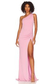 Katie May Raising The Bar Gown In Pinky Mauve at Revolve