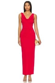 Katie May Rita Dress In Scarlett at Revolve