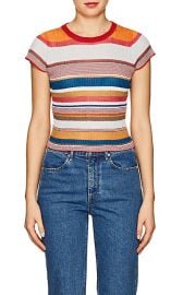 Katie Metallic Striped T-Shirt at Barneys