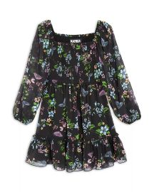 KatieJnyc Girls Molly Long Sleeve Dress - Big Kid Bloomingdales at Bloomingdales