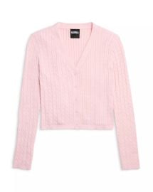 KatieJnyc Girls Rory V Neck Cardigan Big Kid at Bloomingdales