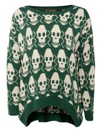 Katsumi Skull Sweater at Poshmark