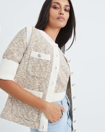 Kaufman Knit Jacket at Veronica Beard