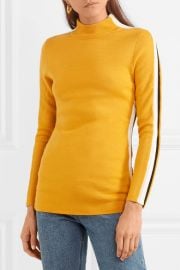 Kawai striped merino wool-blend sweater at Net A Porter