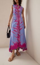 Kaya Tie-Dyed Silk Dress By Altuzarra at Moda Operandi