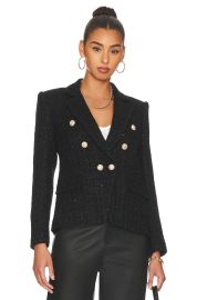 Kaya Tweed Blazer at Revolve