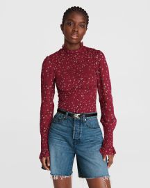 Kayden Viscose Floral Blouse at Rag and Bone