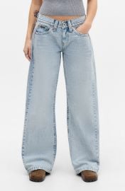 Kayla Low Rider Wide Leg Jeans at Nordstrom