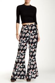 Keep Blooming Floral Print Flare Pant at Nordstrom Rack