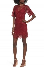 Keepsake the Label Reach Out Lace Body-Con Dress at Nordstrom