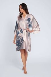 Keina Short Silk Kimono Robe KIMONO kimandonocom at Kim and Ono