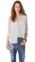 Keira Country Filigree blouse by Equipment at Shopbop