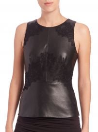 Kelly Leather top at Bailey 44