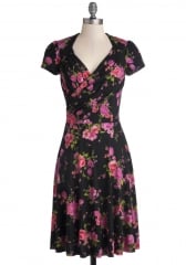 Kellys Vivid in the Moment Dress in Floral at ModCloth