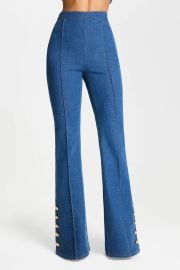 Kendra Light Denim Pants at Nadine Merabi