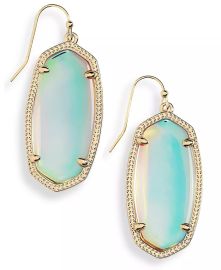 Kendra Scott 14K Gold Plated Elle Drop Earrings - Macys at Macys