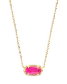 Kendra Scott Elisa Pendant Necklace in 14K Gold Plated 15 Bloomingdales at Bloomingdales