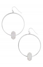 Kendra Scott Elora Frontal Hoop Earrings at Nordstrom