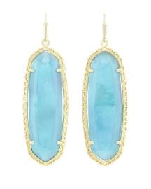 Kendra Scott Lauren Earrings in London Blue Illusion at Kendra Scott