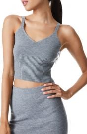 Kenna Sweater Knit Crop Camisole at Nordstrom