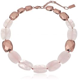 Kenneth Cole New York K08839-N01 Salt Mines Quartz Stone Collar Necklace at Amazon