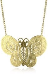 Kenneth Jay Lane Butterfly Necklace at Amazon