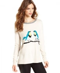 Kensie Bird Sweater at Macys