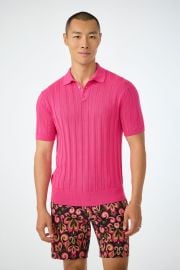 Kensington Short-Sleeve Polo at Trina Turk
