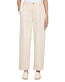 Kent Barrel Leg Jeans in Washed Ecru at Bloomingdales