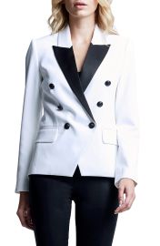 Kenzie Contrast Lapel Blazer at Nordstrom