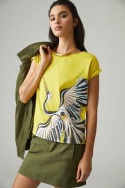 Kenzie Parrott Boxy Graphic Tee at Anthropologie