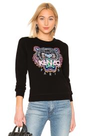 Kenzo Classic Tiger Sweatshirt In Black at Revolve