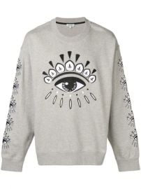 Kenzo Evil Eye Printed Sweatshirt - Farfetch at Farfetch