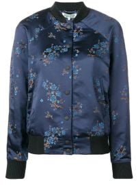 Kenzo Floral Embroidered Bomber Jacket - Farfetch at Farfetch