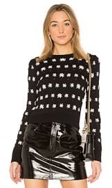 Kenzo Floral Jackie Sweater in Black from Revolve com at Revolve