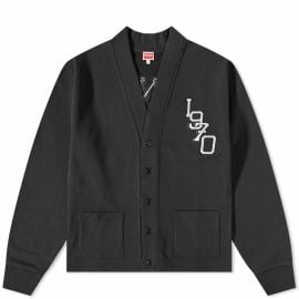 Kenzo Jungle Logo Appliqu d Knit Cardigan at END.
