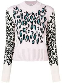 Kenzo Leopard Jacquard Jumper - Farfetch at Farfetch