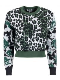 Kenzo Leopard Jacquard Jumper at Italist