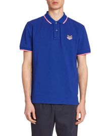 Kenzo Men  x27 s Tiger Crest Polo Shirt at Neiman Marcus