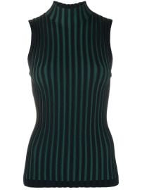 Kenzo Ribbed Sleeveless Top - at Farfetch