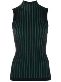 Kenzo Ribbed Sleeveless Top - Farfetch at Farfetch