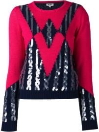 Kenzo Sequined Sweater - at Farfetch