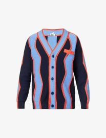 Kenzo Wavy Stripe Cardigan at Selfridges