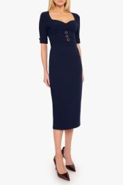 Kerry Midi Dress Black Halo at Black Halo