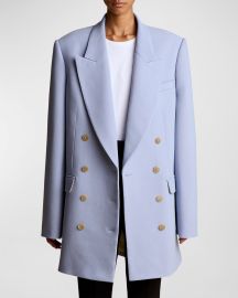 Khaite Balton Oversize Blazer Jacket at Neiman Marcus