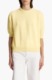 Khaite Davin Short Sleeve Cashmere Sweater at Nordstrom
