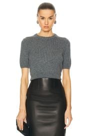 Khaite Luphia Sweater in Mercury at FWRD