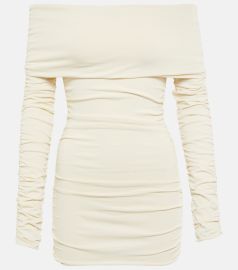 Khaite Zuri off shoulder top at Mytheresa