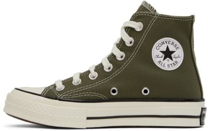 Khaki Chuck 70 Hi Sneakers by Converse on Sale at ssense